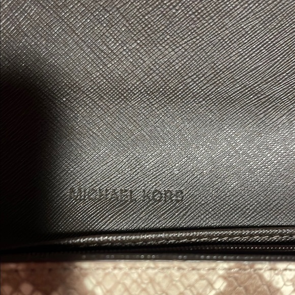 Michael Kors Snake Print Clutch - Picture 7 of 7